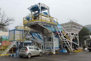 New PROMAX Mobile Concrete Batching Plant M100-TWN (100m3/h)