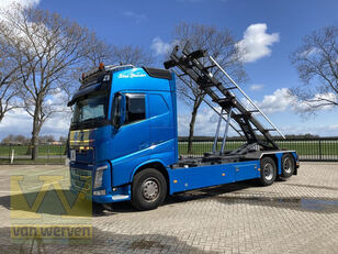 Volvo FMX 500 8x4 HMF 2420 5 x Hyd, 3-Way- Cabel-container system