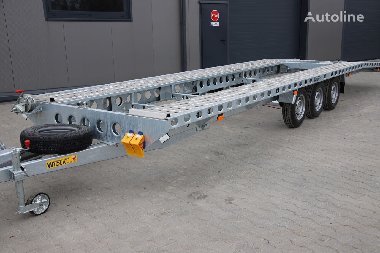 new Wiola 8.5 x 2.07 3 osie Koła 185R14C car transporter trailer