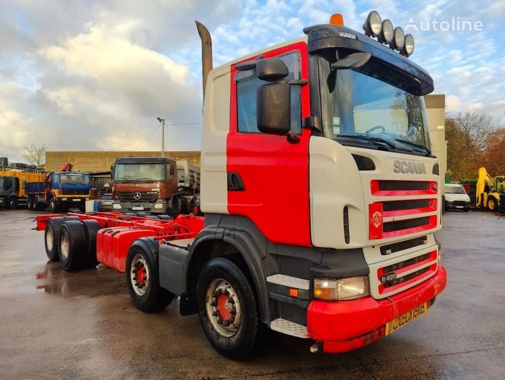 Scania R420 CB 8X4 Chassis-Cab / Fahrgestell / Chassis-cabine chassis truck
