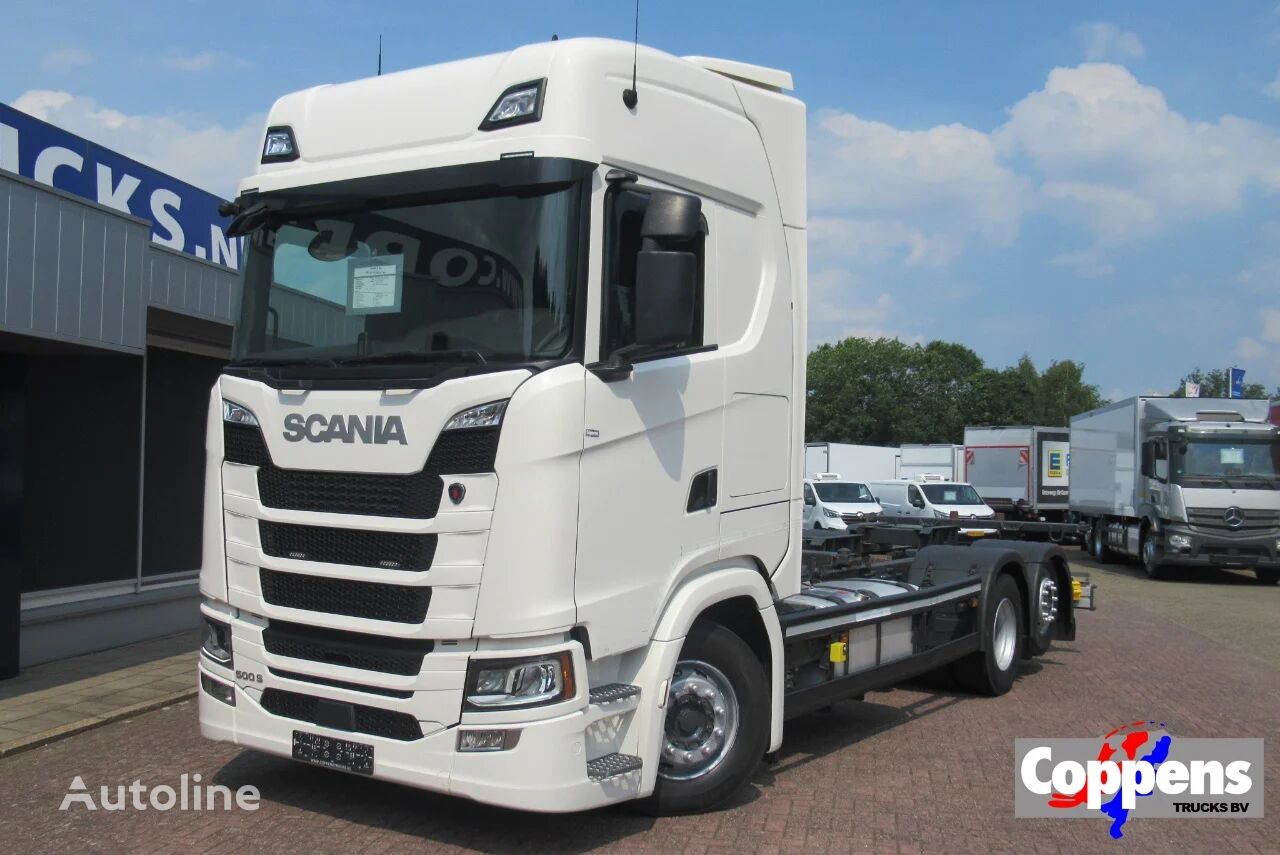 Scania S500 Chassis 6x2 Stuuras chassis truck