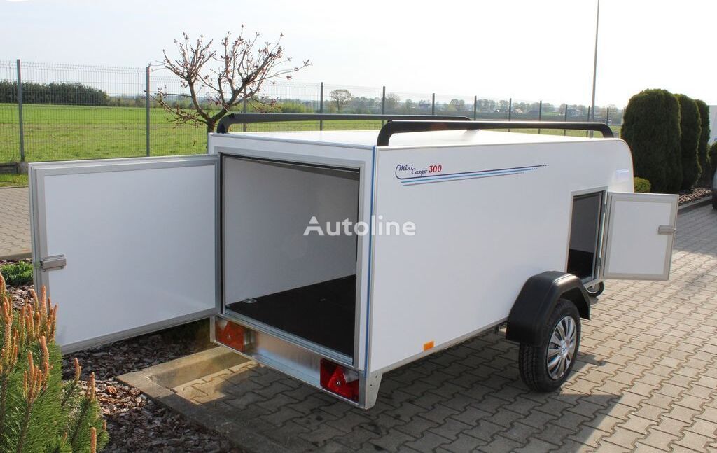 new Tanatech Tomplan Mini Cargo TF5 3m750kg closed box trailer