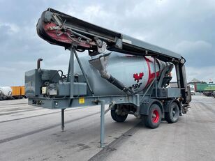 Kel-Berg 2 axle Stetter 12 m3 + Theam 16.5 m Concrete concrete mixer semi-trailer