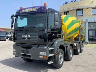 MAN TGA 35.400 8X4 BB / EURO 4 concrete mixer semi-trailer