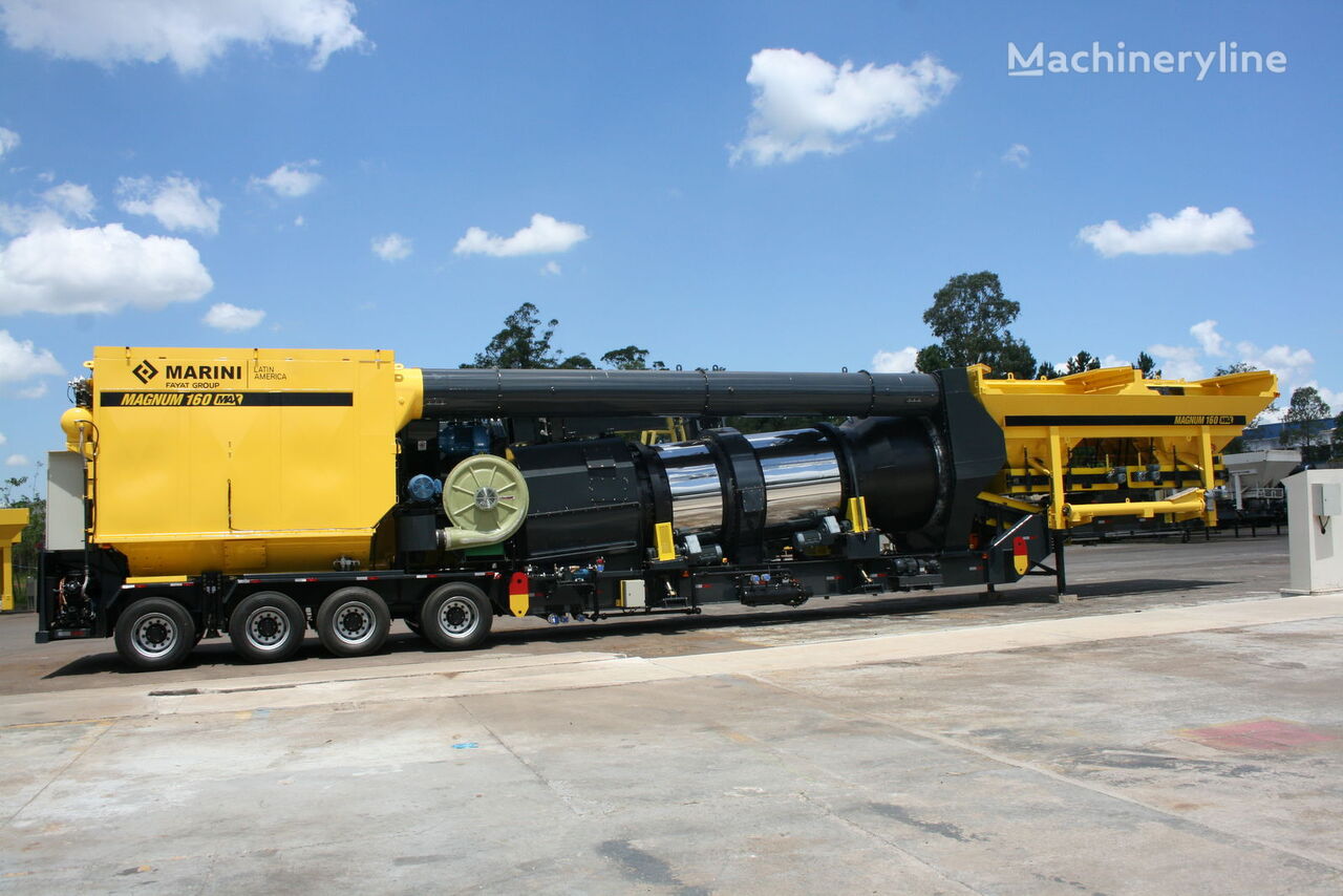 MARINI Magnum 160 mobile asphalt plant for sale Germany Finowfurt near