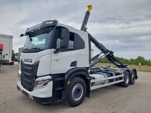 new IVECO X-WAY AT 280X46Y/PS HYVALIFT TITAN 6x2/4 container chassis