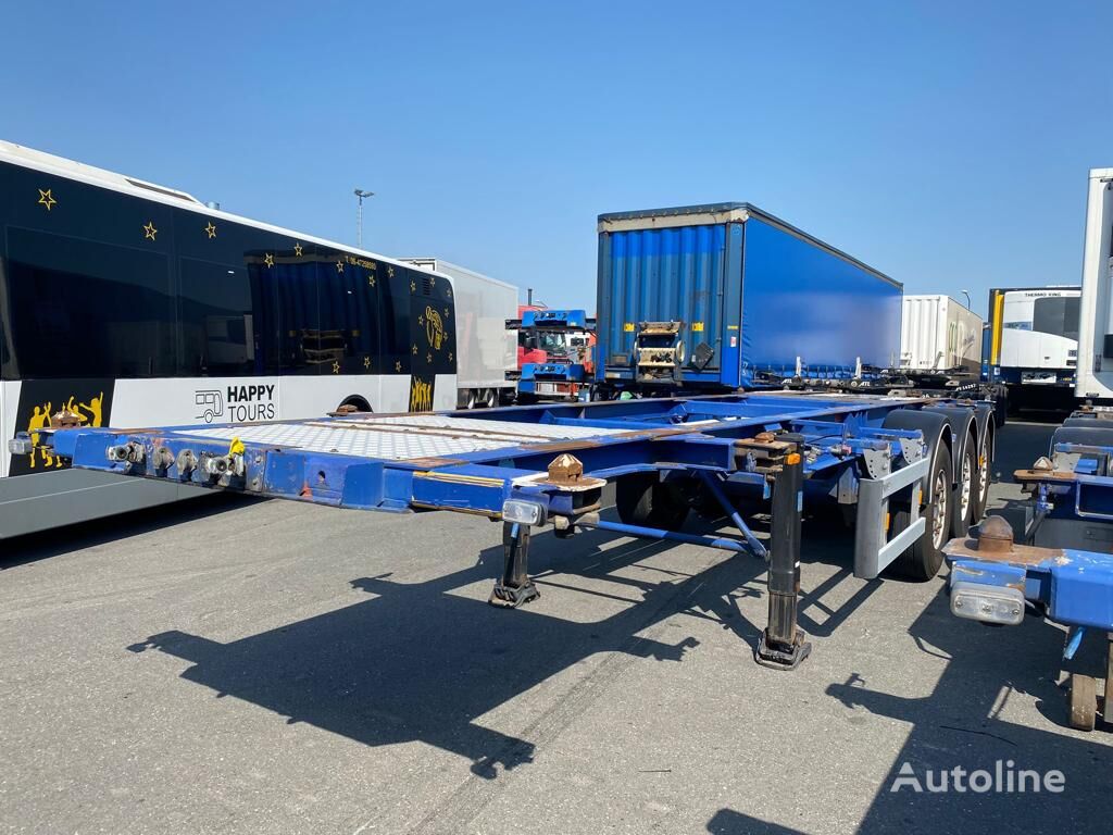 Burg BPO 12-27 container chassis semi-trailer