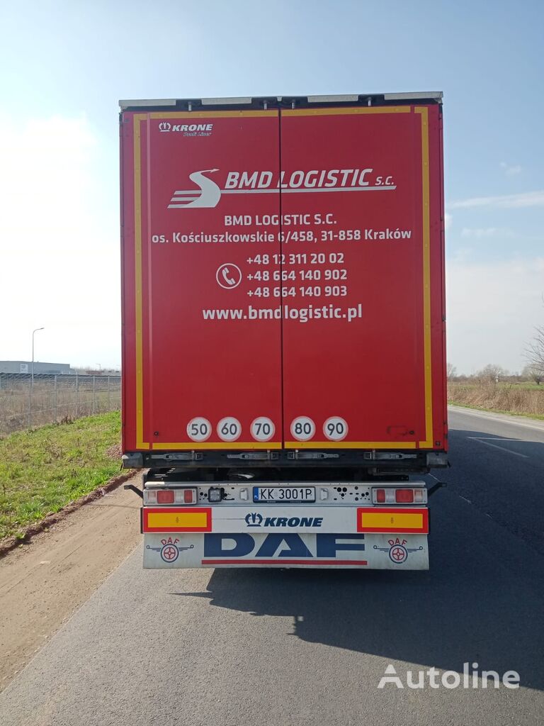 Krone SD  curtain side semi-trailer