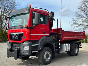 MAN TGS 18.320 4x4 EURO6 WYWROTKA TRÓJSTRONNA Z HDS I CZOŁOWNICĄ dump truck