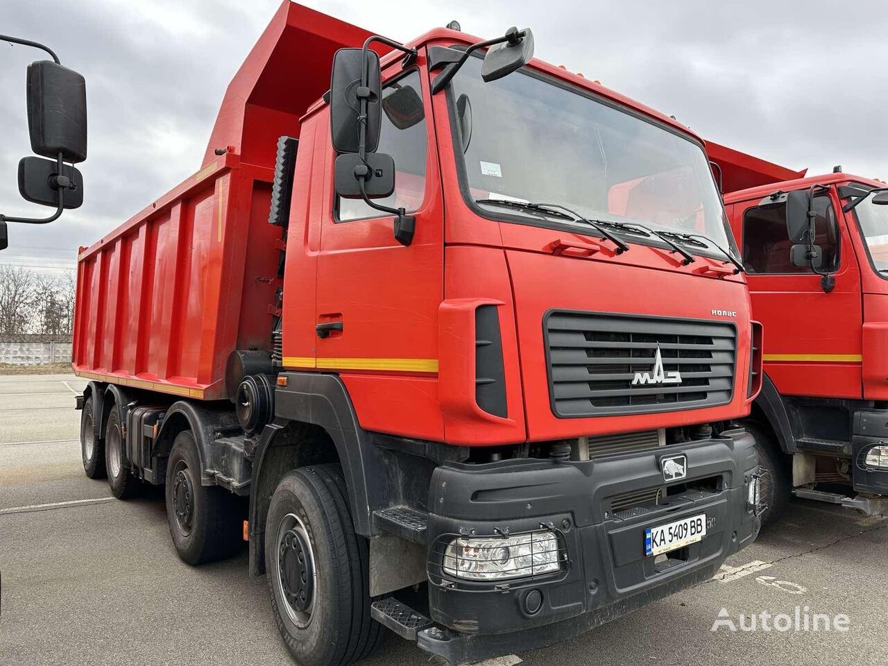 MAZ 651628-521-005 dump truck