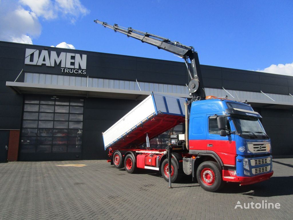 Volvo FMX 500 8x4 Euro 6 Hiab 24 Tonmeter laadkraan - Stock