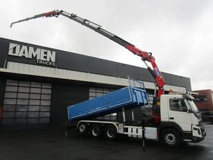 Volvo FMX 500 plateau 8X4 avec grue Palfinger 2013-..