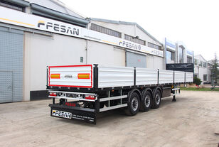new Fesan GENERAL CARGO WITH SIDE COVER FE-KAP-02 flatbed semi-trailer