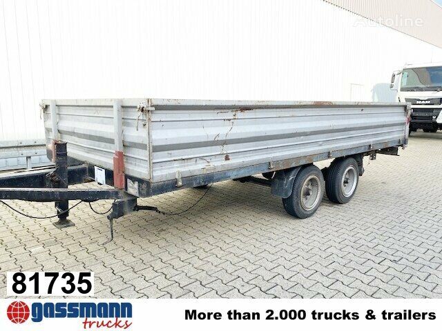 Andere TTH 6,4 flatbed trailer