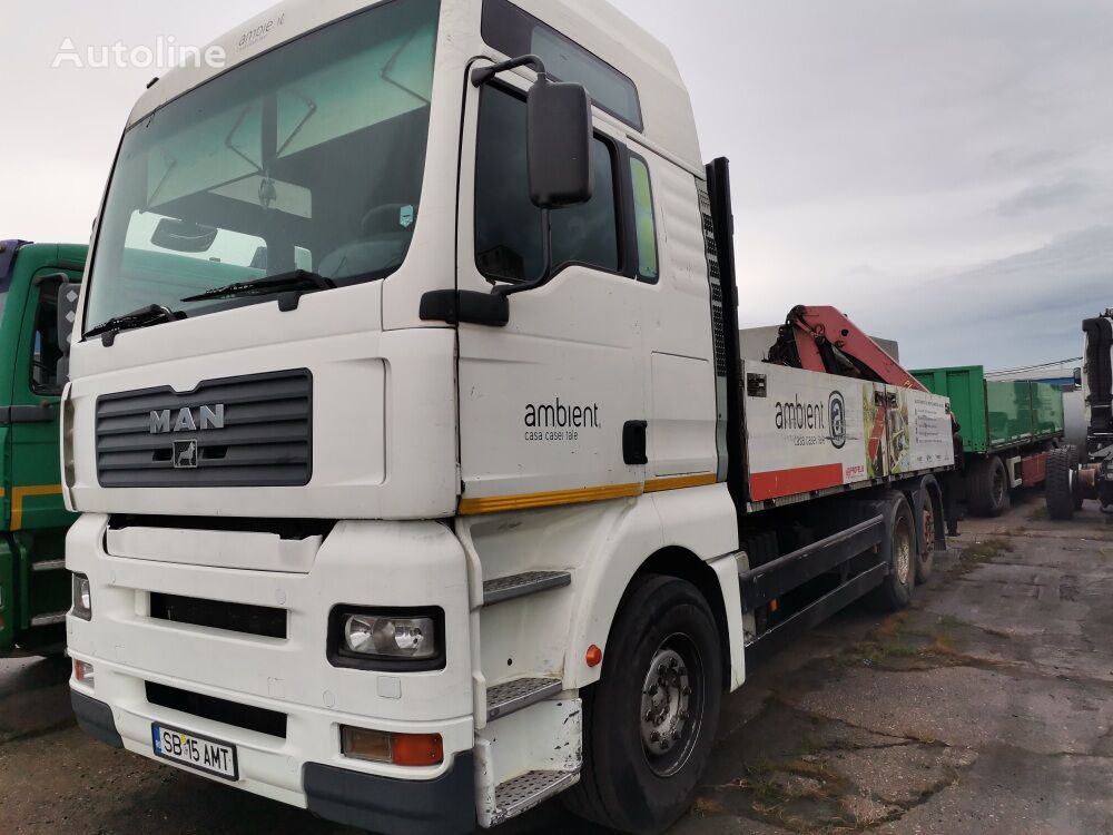 MAN TGA 26.460 flatbed truck