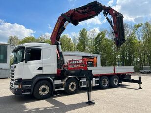 Scania R 520 flatbed truck