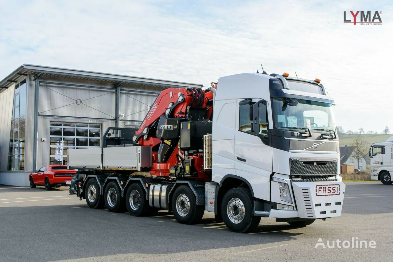 new Volvo FASSI 2150 RAL2.28FJ L816L - REFERENZ FZG! flatbed truck