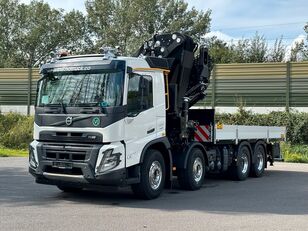 Volvo FMX 500 FMX 500 8x2 Euro 6 Effer 395-8S mobile crane for