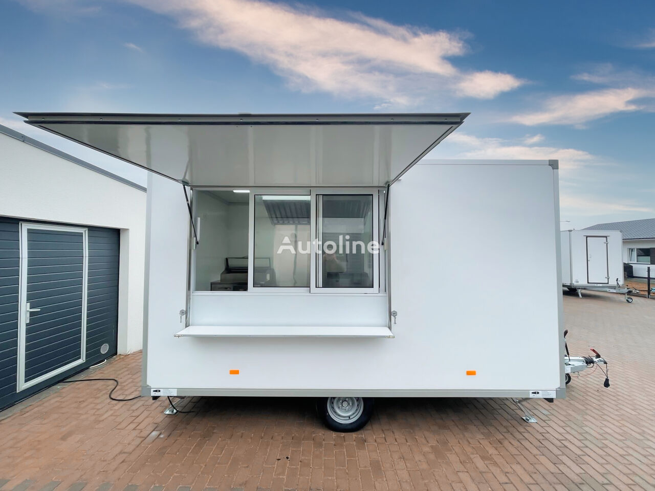new Alkoro ALH140P Commercial Trailer 4m single axle food trailer