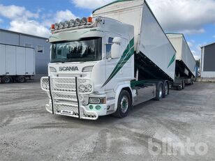 Scania R580LB6X2*4HNB grain truck + grain trailer