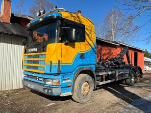 Scania R144 hook lift truck