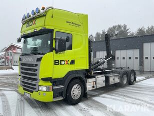 Scania R480 hook lift truck