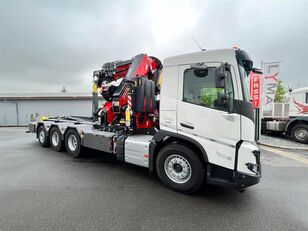 Volvo FMX 500 8X4 Euro 6 Fassi F485 + Fly Jib mobile crane for