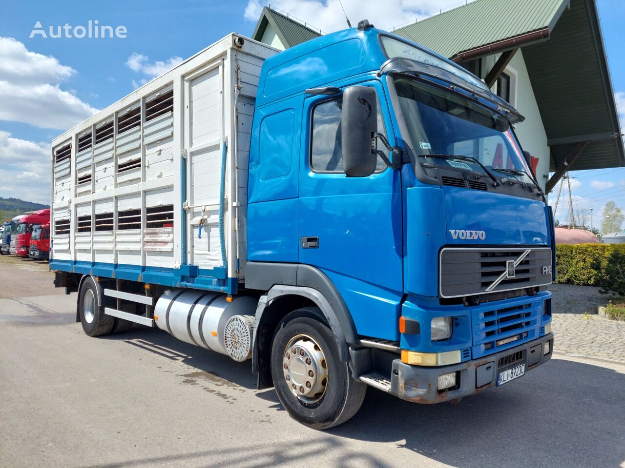 Volvo FH12 420 livestock truck