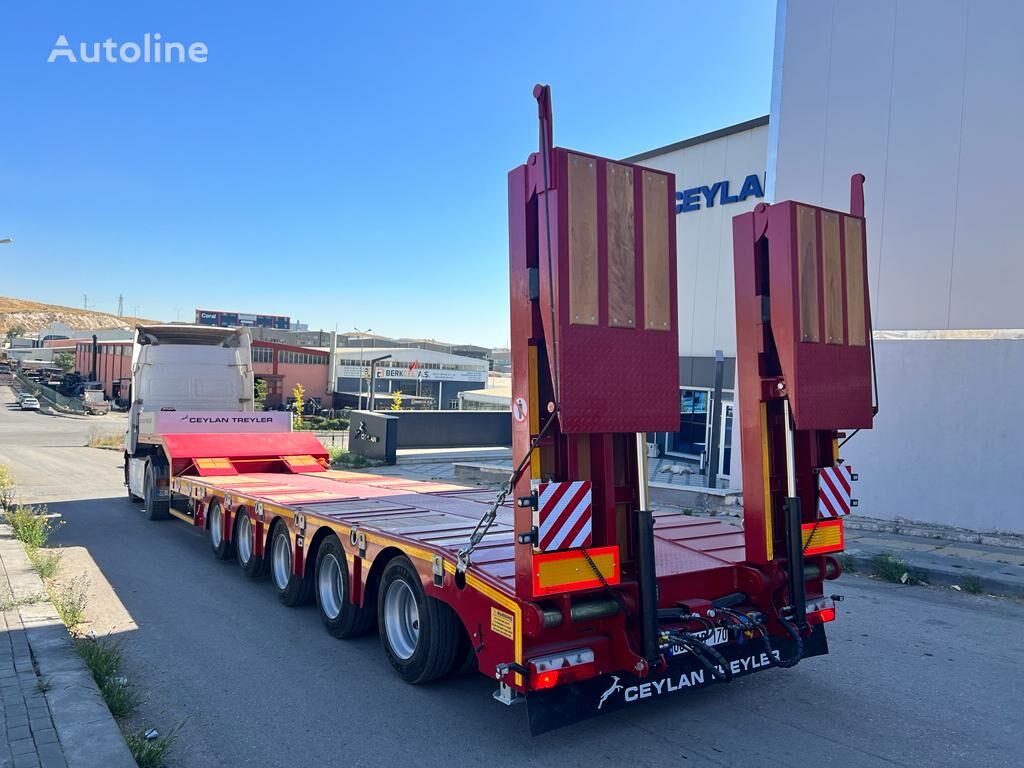 new Ceylan 5 AXLES STANDART & EXTENDABLE LOWBED low bed semi-trailer