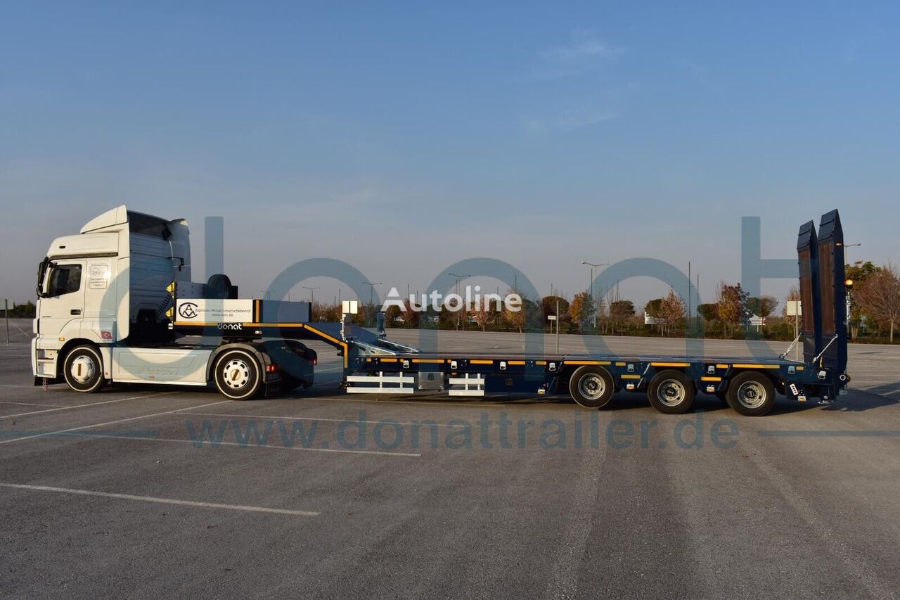 new Donat Lowbed with metalization - EC Certified low bed semi-trailer