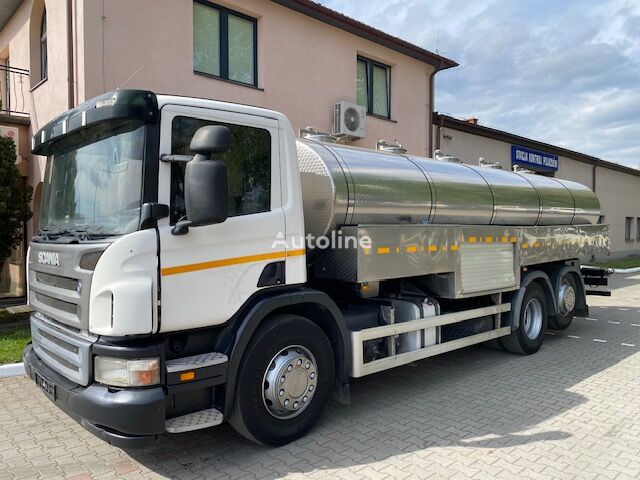 Scania 6x2 milk tanker