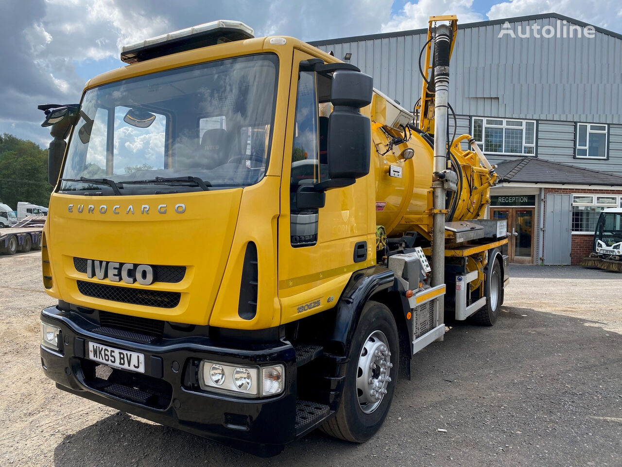 IVECO Eurocargo 180e25 combination sewer cleaner