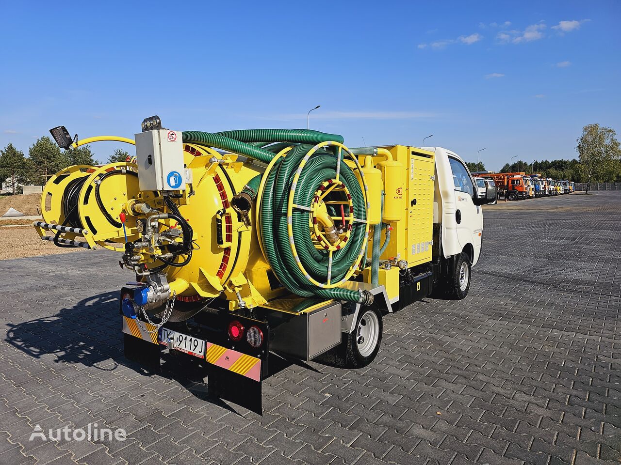 Isuzu Kia on categories B COMBI WUKO FOR DUCT CLEANING 2020 combination sewer cleaner
