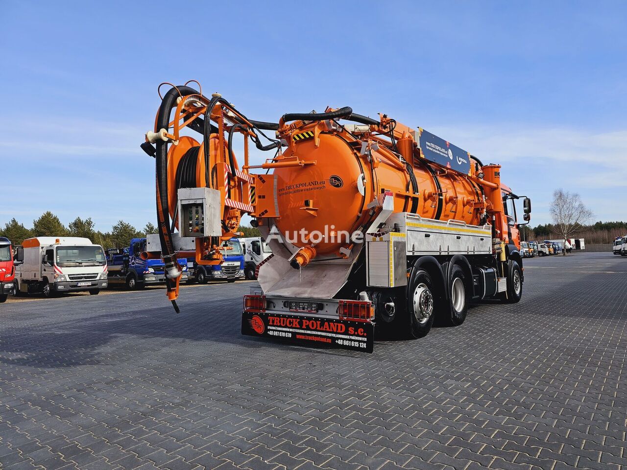 MAN WUKO KROLL COMBI FOR SEWER CLEANER combination sewer cleaner