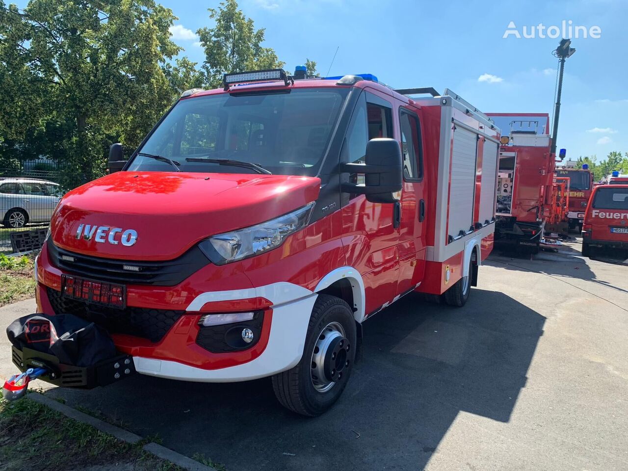 new IVECO DAILY TSF/W fire truck