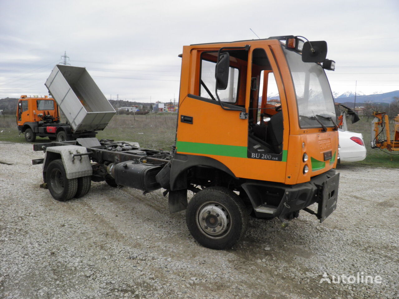 Bucher BU 200  snow removal machine for parts