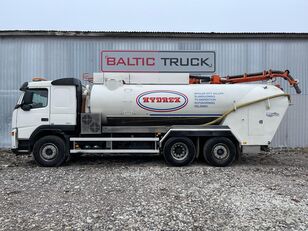 Volvo FM12 420, VACUUM + WATER + CRANE vacuum truck