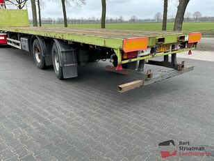 Pacton THD 230 2 assen vlakke trailer met stuuras platform semi-trailer