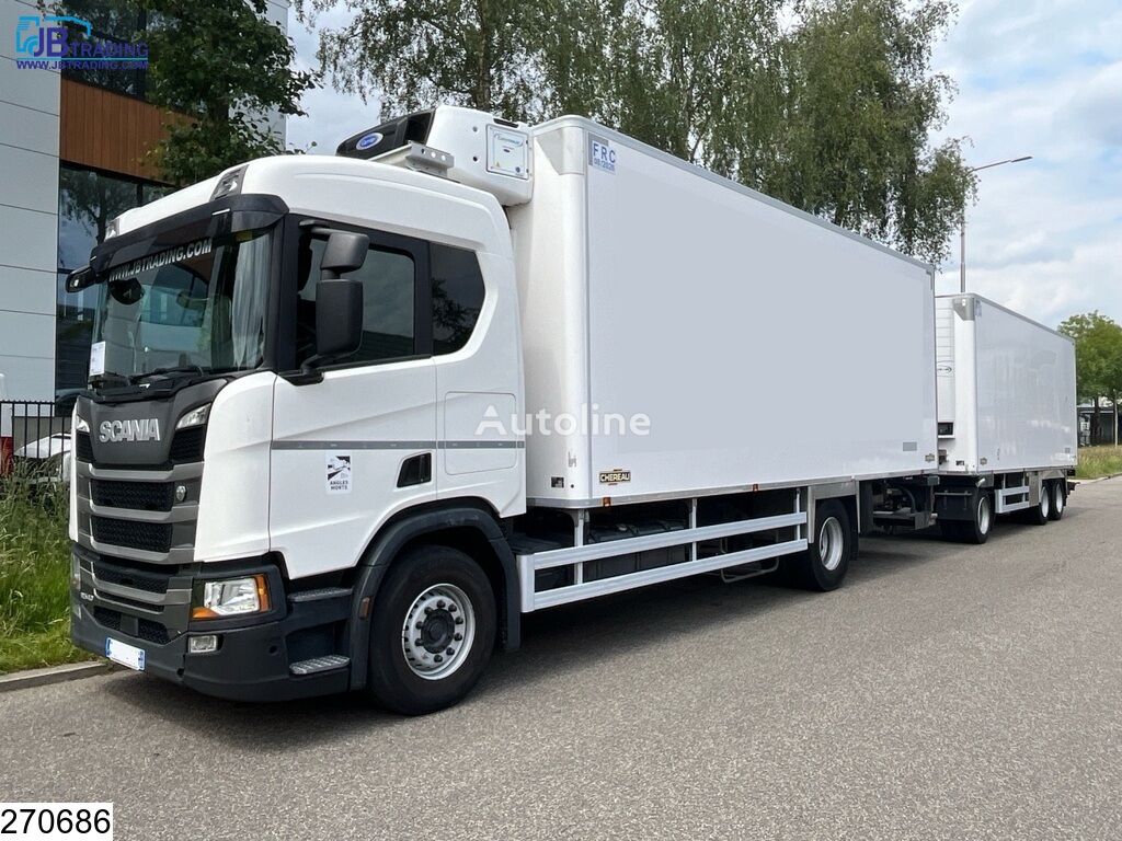 Scania R 450 EURO 6, Chereau, Retarder, Combi refrigerated truck