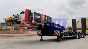 new STU 4 AXLE EXTENDABLE LOWBED low bed semi-trailer