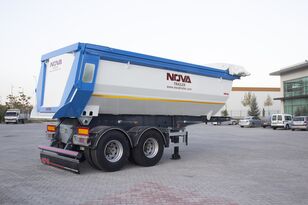 new NOVA 2 AXLE TIPPER TRAILER HARDOX 2022 tipper semi-trailer