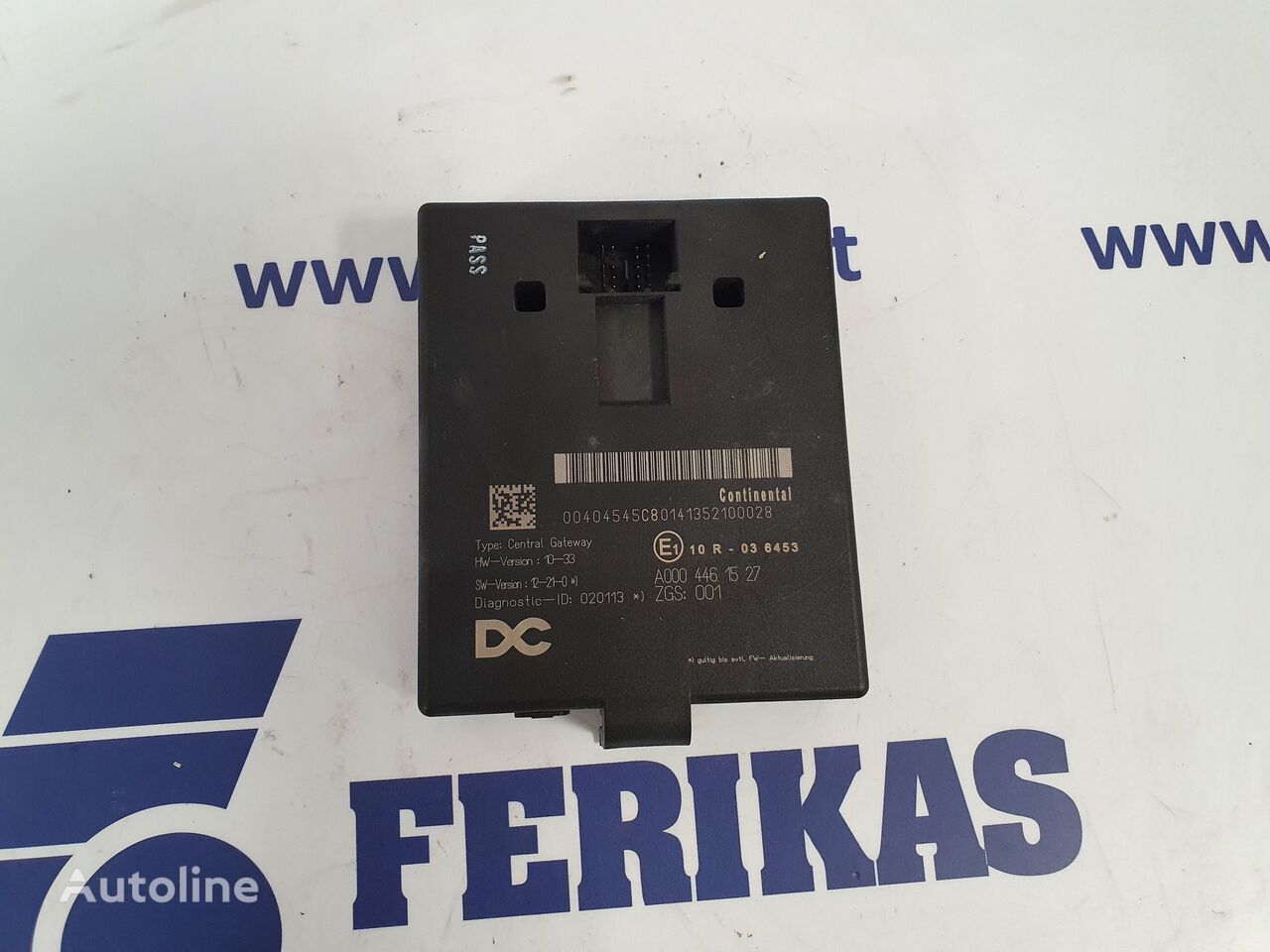 Mercedes-Benz central gateway A0004461527 control unit for Mercedes-Benz Actros MP4  truck tractor