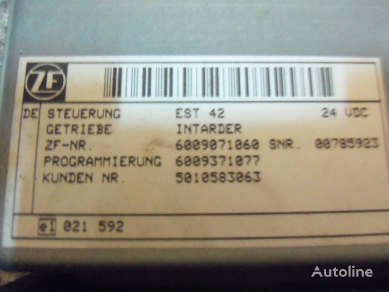 Renault DXI Intarder Control unit, EDC, ECU 5010583063, 0260001028, 5010 for Renault MAGNUM DXI  truck tractor
