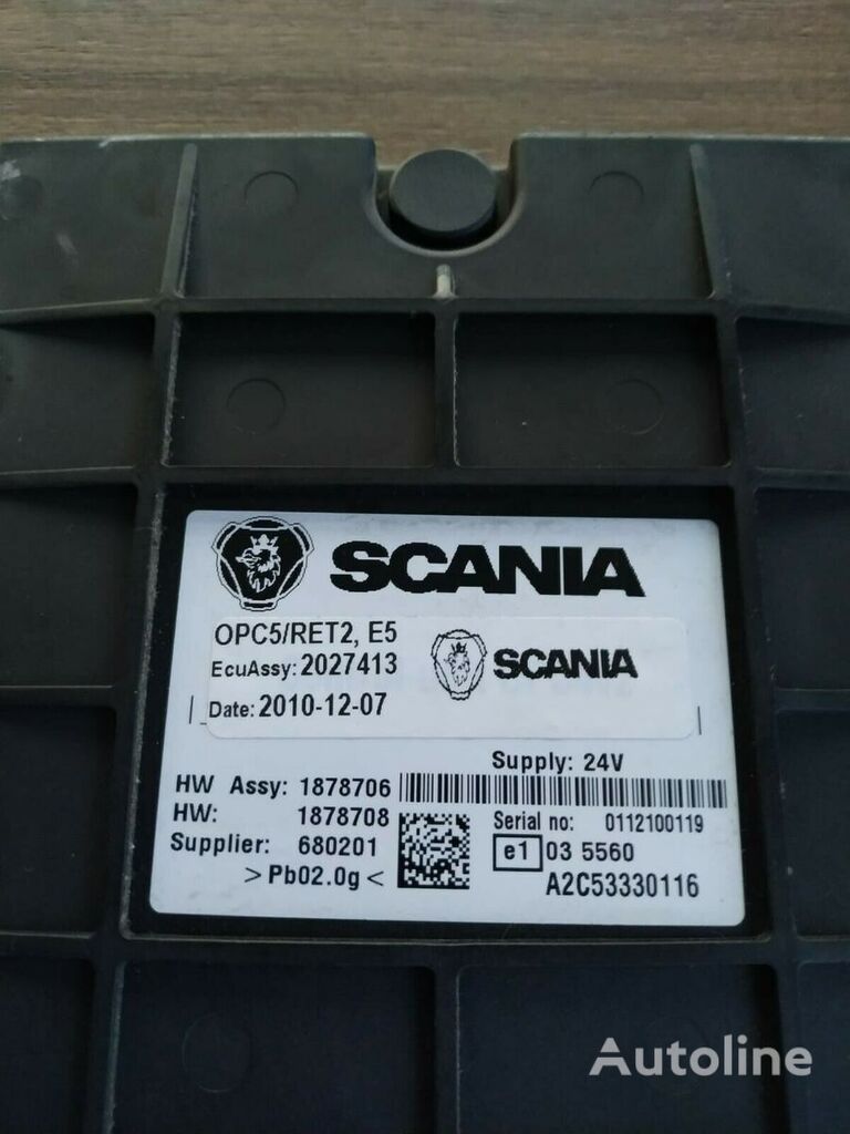 Scania OPC5 / RET2 control unit for Scania truck tractor