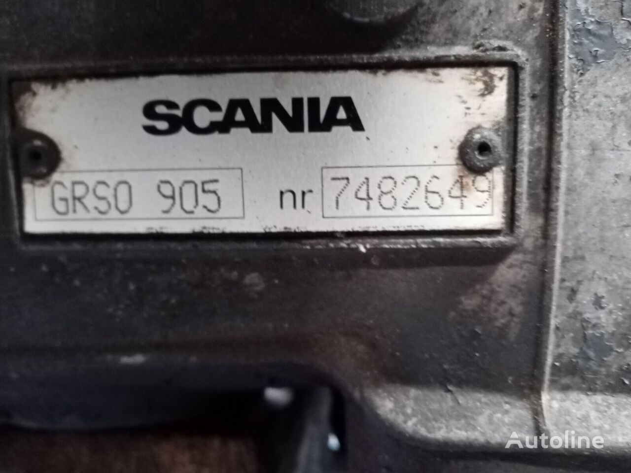Scania GRS0905 gearbox for truck
