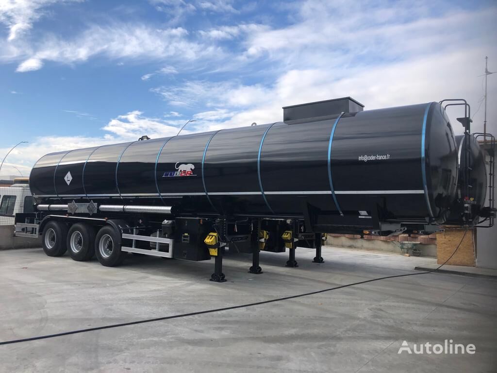 new Coder HFO 38 NEW bitumen tank trailer