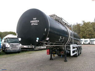 Crossland Bitumen tank inox 33 m3 / 1 comp + compressor + ADR L4BN bitumen tank trailer