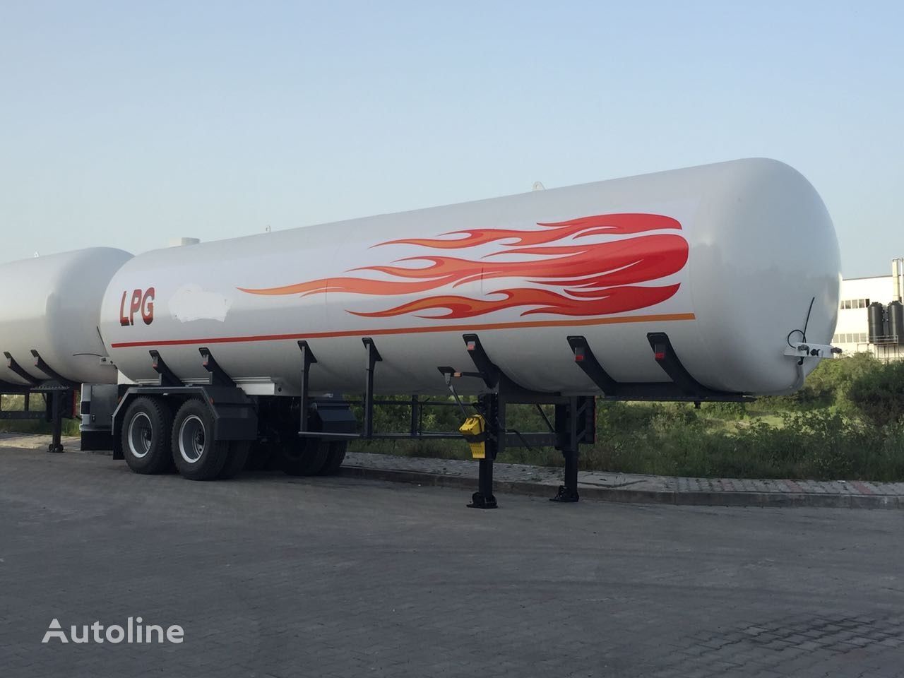 new Micansan LAST 5 UNITS 2022 57 M3  gas tank trailer