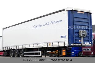 Frühauf Pritsche Plane 94m³ Edscha SAF Achsen tilt semi-trailer