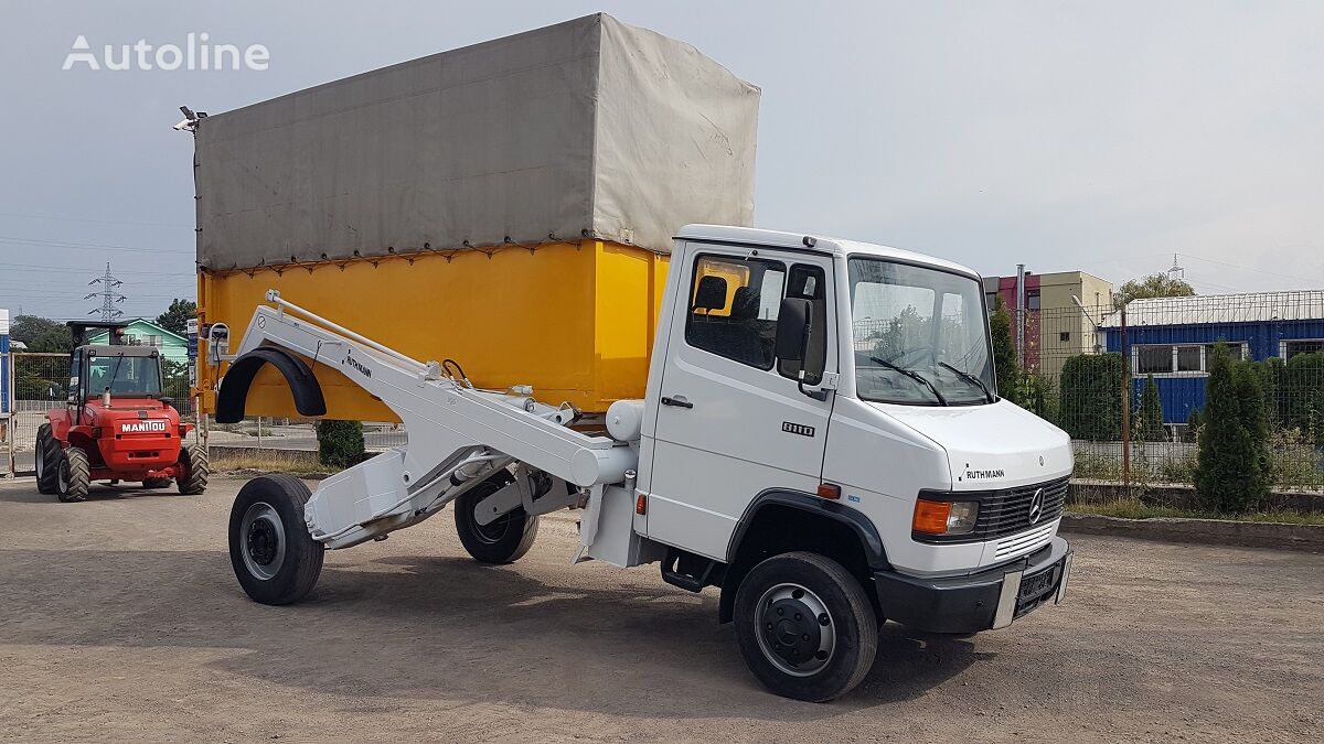 Mercedes-Benz 811 D RUTHMANN tilt truck